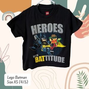 3/$10 Lego Batman size XS T-shirt